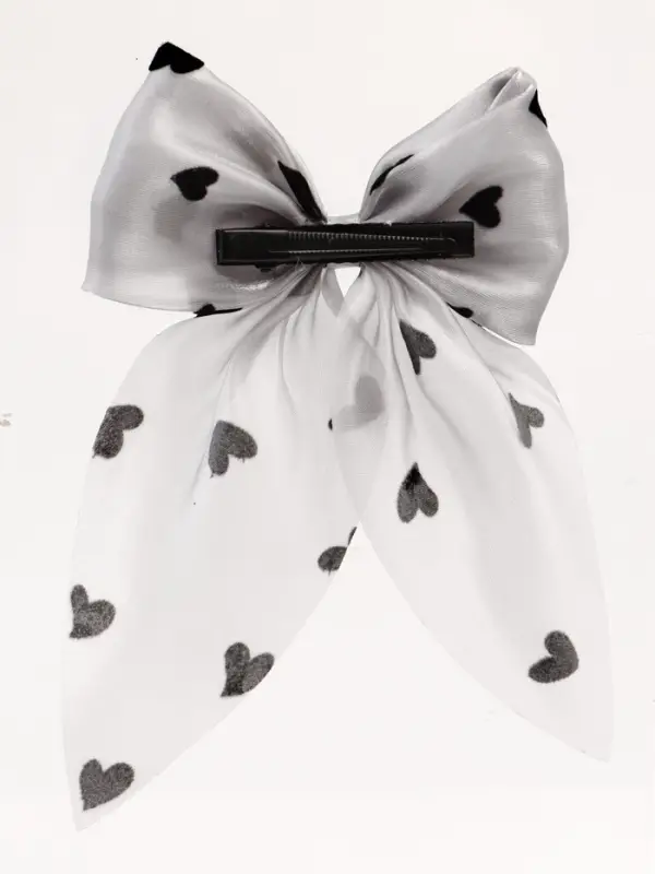 Бант для волос на заколке &laquo;Сердечки&raquo;, Принцессы