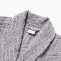 Халат махровый мужской LoveLife "Муссон" цв. серый, р. XL, 100%хл, 330 гр/м2 Халат махровый мужской LoveLife "Муссон" цв. серый, р. XL, 100%хл, 330 гр/м2