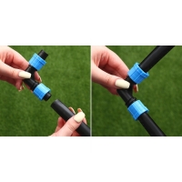 Соединитель L-образный для капельной ленты, 16 мм &mdash; 16 мм, пластик, Greengo