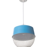 Светильник Lea 1х40Вт Е27 синий 26х26х32см Светильник Lea 1х40Вт Е27 синий 26х26х32см