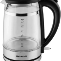 Чайник HYK-G3036 1.7л. 2200Вт черный