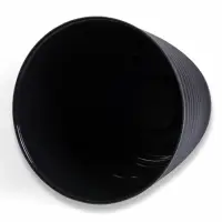 Горшок для цветов "Saffron" D-26,7 см, 9,1 л с поддоном, черный