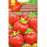Семена Земляника ремонтантная крупноплая Капелька лета F1, Ц/П,10 шт.