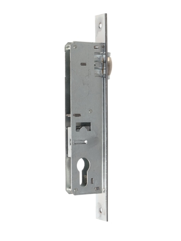 Замок врезной LOCKLAND, узкопрофильный, без ручек, Backset 30 мм, под ц/м, роликовая защелка