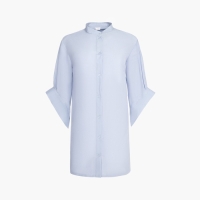 Рубашка женская MINAKU: Casual collection цвет голубой, р-р 50