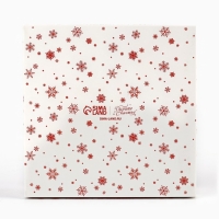 Коробка для для муссовых пирожных &laquo;Волшебного Нового года&raquo;, 17.8 х 17.8 х 6.5 см, Новый год