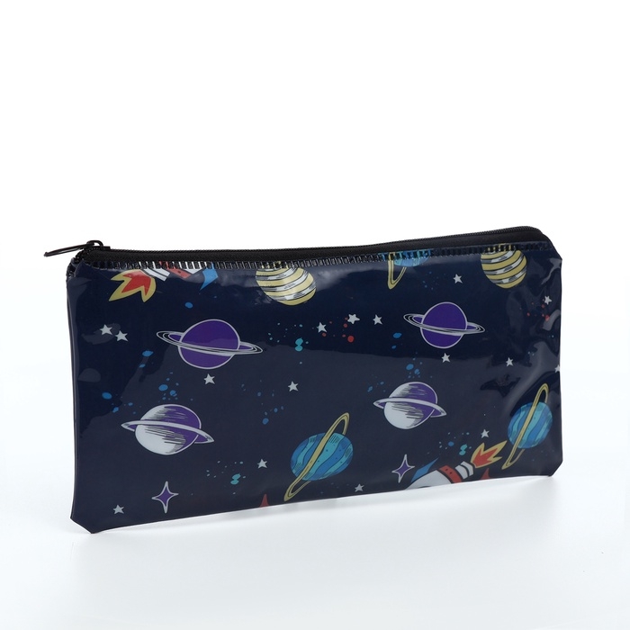 Косметичка-пенал на молнии, цвет чёрный Косметичка-пенал на молнии, цвет чёрный