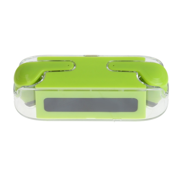 Наушники беспроводные M-12 Max, TWS, вкладыши, BT 5.0, 30/200 мАч, прозрачные, зелёные Наушники беспроводные M-12 Max, TWS, вкладыши, BT 5.0, 30/200 мАч, прозрачные, зелёные