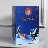 Светодиодная фигура &laquo;Оленёнок&raquo; 28 &times; 36 &times; 10 см, акрил, 10 LED, батарейки ААх2 (не в комплекте), свечение мульти (RGB)