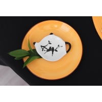 Подставка под чайный пакетик Доляна &laquo;Весенний вечер&raquo;, 12&times;9&times;1,3 см