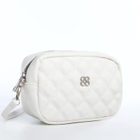 Сумка кросс-боди на молнии, цвет белый Сумка кросс-боди на молнии, цвет белый