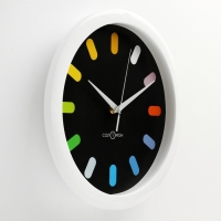 Часы настенные, d-28 см, интерьерные, бесшумные, 1 АА Часы настенные, d-28 см, интерьерные, бесшумные, 1 АА