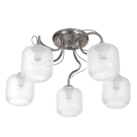 Люстра потолочная Бетти 5х40Вт Е14 Хром 54x54x29 см Люстра потолочная Бетти 5х40Вт Е14 Хром 54x54x29 см