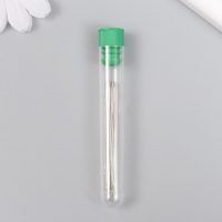 Иглы для бисера металл в пластиковой коробке набор 25 шт &Oslash; 0,46 мм