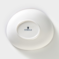 Салатник фарфоровый Samold &laquo;Хорека Графит&raquo;, 580 мл, 19х17 см