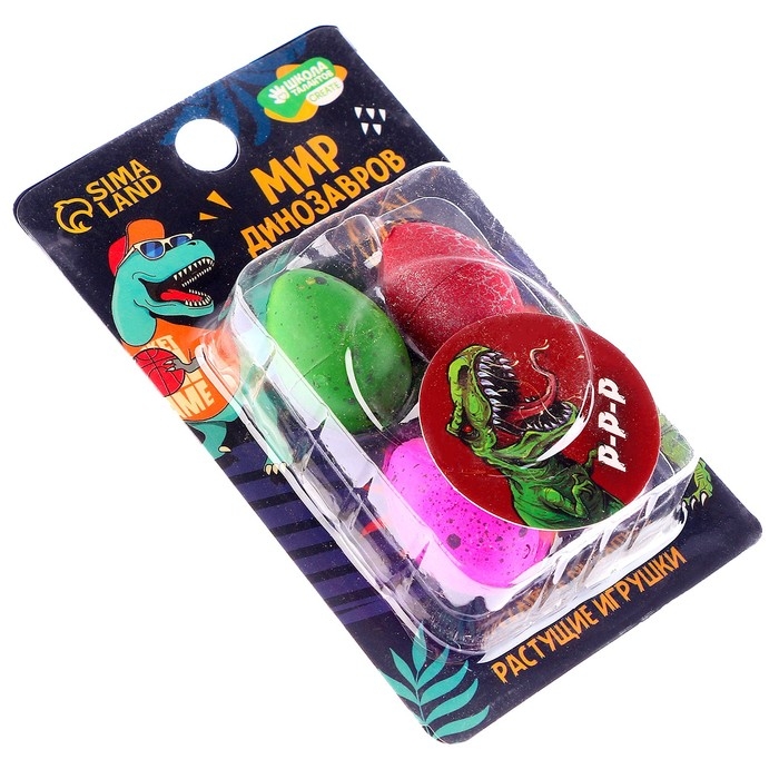 Растущие игрушки &laquo;Мир динозавров&raquo;, МИКС