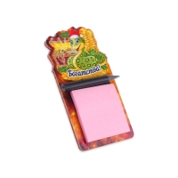 Магнит новогодний, змея, с блоком для записи "С Новым Годом!" символ года, сундук Магнит новогодний, змея, с блоком для записи "С Новым Годом!" символ года, сундук