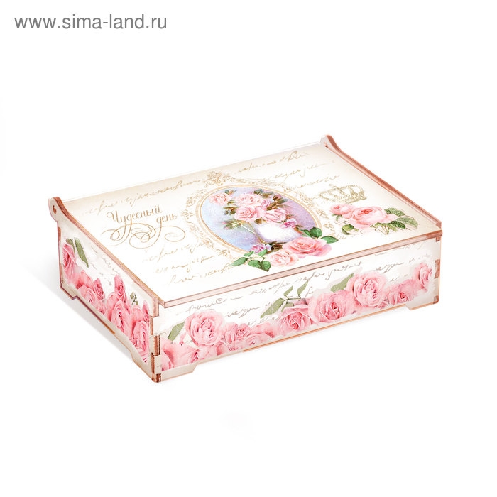 Набор для декупажа шкатулки «Нежность» Набор для декупажа шкатулки «Нежность»