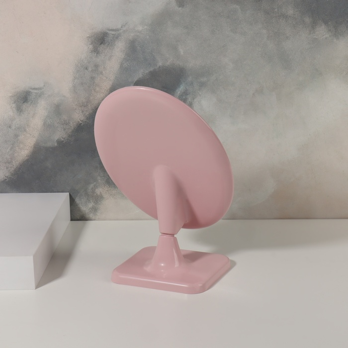 Зеркало настольное «Овал», зеркальная поверхность 14,3 × 20 см, цвет МИКС Зеркало настольное «Овал», зеркальная поверхность 14,3 × 20 см, цвет МИКС