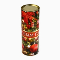 Тубус под бутылку &laquo;Новогодняя красота&raquo;, 34.5 х 12.5 х 12.5 см