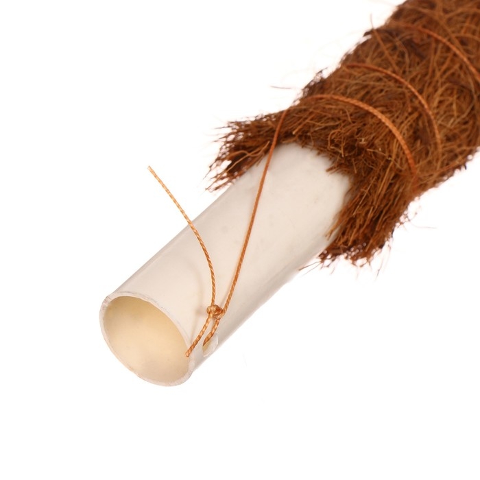 Опора для подвязки растений, h = 80 см, d = 2,5 см, кокосовая, Greengo Опора для подвязки растений, h = 80 см, d = 2,5 см, кокосовая, Greengo