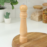 Мельница для специй Доляна &laquo;Дуновение леса&raquo;, 25&times;4,8 см, керамический механизм, цвет светлое дерево