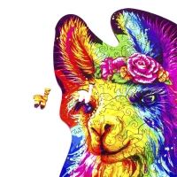 Пазл фигурный «Лама» М Пазл фигурный «Лама» М