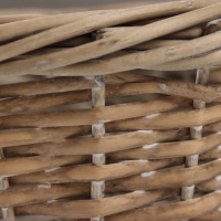 Набор корзин, 40х14/45 см, 34х14/43 см, 28х12/28 см, ива Набор корзин, 40х14/45 см, 34х14/43 см, 28х12/28 см, ива