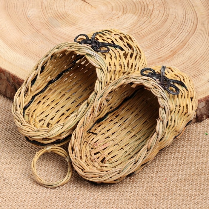 Сувенир &laquo;Лапти&raquo;, 14&times;15&times;6 см, лоза