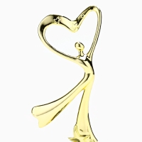 Кубок &laquo;Девушка в полете&raquo;, наградная фигура, подставка камень, 18 х 8 х 5 см