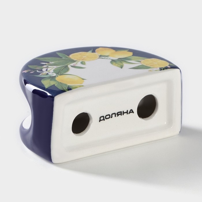 Салфетница Доляна &laquo;Лимон&raquo;, 9,5&times;7&times;4,3 см