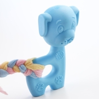 Игрушка жевательная Пижон Premium "Щенок", 10 х 6 х 3,5 см, голубая Игрушка жевательная Пижон Premium "Щенок", 10 х 6 х 3,5 см, голубая