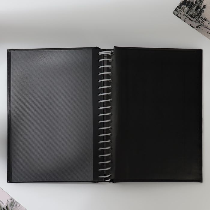 Фотоальбом «Моменты счастья», 20 магнитных листов, цвет страниц чёрный Фотоальбом «Моменты счастья», 20 магнитных листов, цвет страниц чёрный