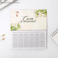 Подарочный набор &laquo;Учителю&raquo;: ежедневник А5, 80 листов, планинг с отрывными листами, 50 листов