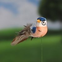 Штекер "Птичка Невеличка" 3х5см, длина 9см Штекер "Птичка Невеличка" 3х5см, длина 9см