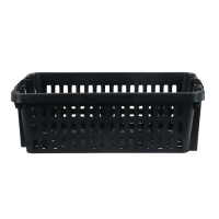 Ящик универсальный, пластиковый, 60 × 40 × 20 см, на 30 кг, чёрный Ящик универсальный, пластиковый, 60 × 40 × 20 см, на 30 кг, чёрный