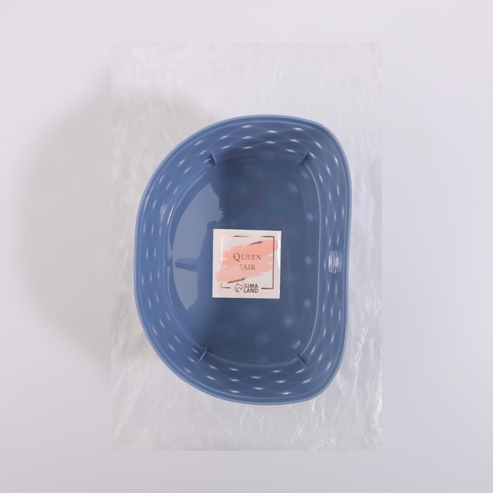 Органайзер для хранения, навесной, 1 секция, с клеевыми крючками, 16,5 × 12 × 9 см, цвет МИКС Органайзер для хранения, навесной, 1 секция, с клеевыми крючками, 16,5 × 12 × 9 см, цвет МИКС