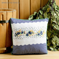 Подушка из кавказских трав на основе листьев дуба и эвкалипта, МИКС, 27&times;27 см