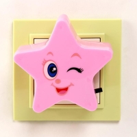 Ночник "Звездочка" 1Вт МИКС 7,5х4х7,5 см RISALUX Ночник "Звездочка" 1Вт МИКС 7,5х4х7,5 см RISALUX