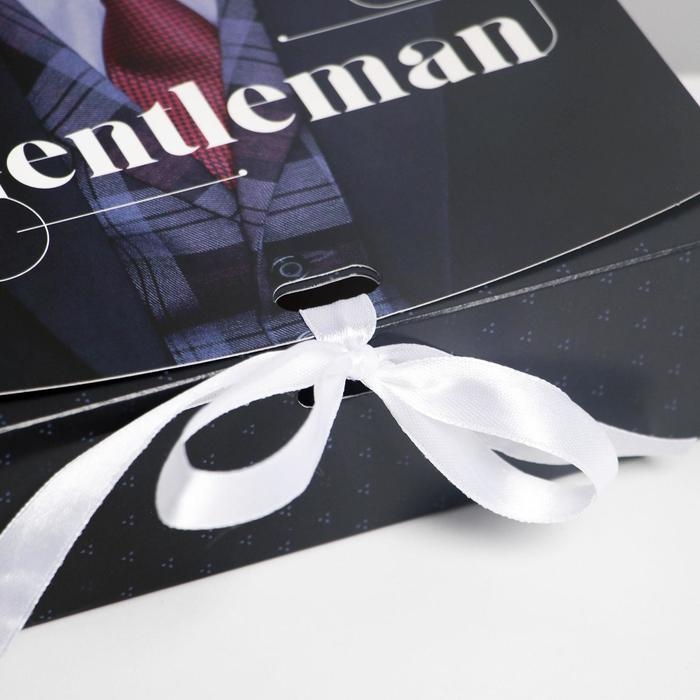 Коробка подарочная складная, упаковка, &laquo;Джентльмен&raquo;, 16.5 х 12.5 х 5 см