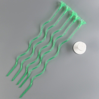 Набор «ВОЛНА», палочка+держатель+подставка, набор 5 шт., зелёный Набор «ВОЛНА», палочка+держатель+подставка, набор 5 шт., зелёный