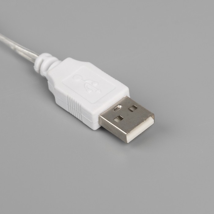 Неоновая вывеска &laquo;Звезда&raquo; 28 &times; 28 см, батарейки ААх3 (не в комплекте), USB, свечение тёплое белое