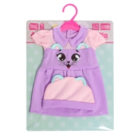 Одежда для пупсов &laquo;Киса&raquo;, платье и шапочка