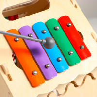 Бизиборд &laquo;Музыкальный домик&raquo;