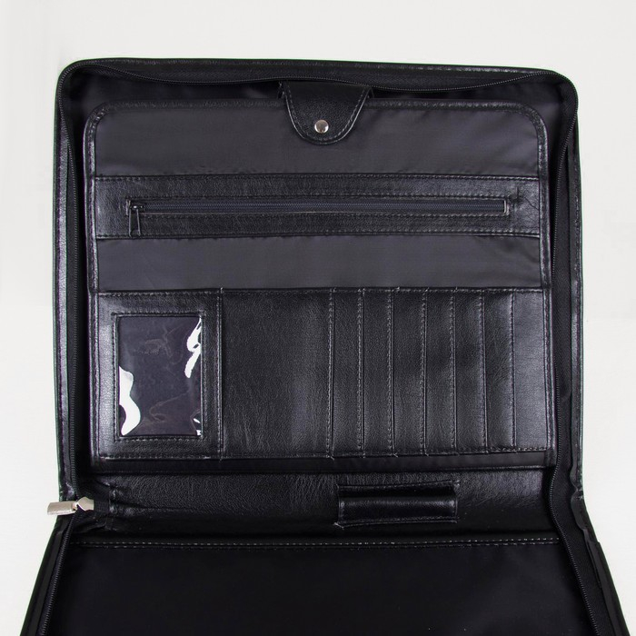 Папка для документов &laquo;Алекс&raquo;, А4, цвет чёрный