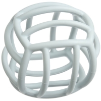 Прорезыватель силиконовый &laquo;Шар&raquo;, цвет серый, Mum&Baby