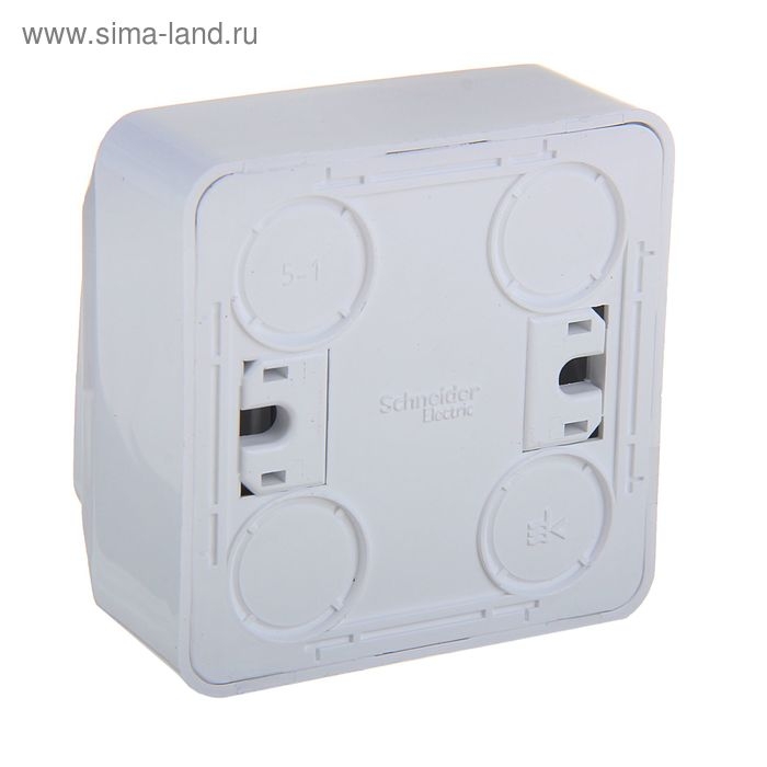 Выключатель SE Выключатель SE "Этюд", 10 А, 1 клавиша, IP20, накладной, белый, BA10-001B