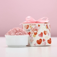 Соль для ванны ЧИСТОЕ СЧАСТЬЕ I love you, 150 г, аромат фруктового смузи Соль для ванны ЧИСТОЕ СЧАСТЬЕ I love you, 150 г, аромат фруктового смузи