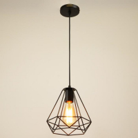 Светильник BayerLux Подвес "Лофт" 1x40Вт E27 черный 20х20х120 см