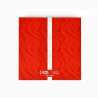 Коробка под 8 конфет и шоколад с ячейками &laquo;Новогодняя роскошь&raquo;, 18 х 18 х 4 см, Новый год